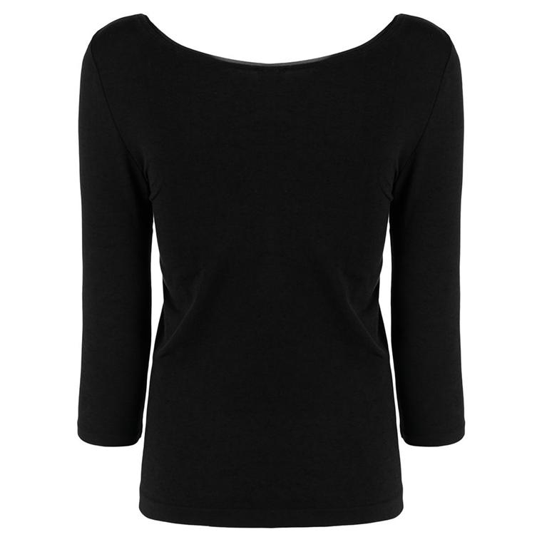 Wolford Cordoba Top Long Sleeve, Sort